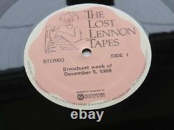 Lost Lennon Tapes Original Westwood One Broadcast 5th-12-1988 2 Lp Set Beatles