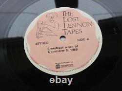 Lost Lennon Tapes Original Westwood One Broadcast 5th-12-1988 2 Lp Set Beatles