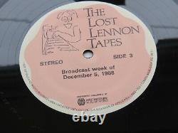 Lost Lennon Tapes Original Westwood One Broadcast 5th-12-1988 2 Lp Set Beatles