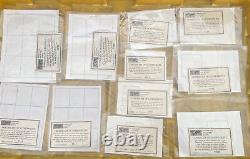 Lot Of 16 Pages John lennon stamps 1996 -940-1980