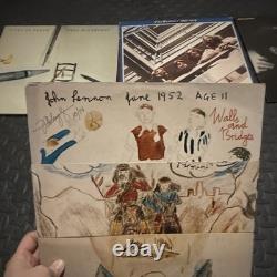 Lot of 8 LP Records Beatles /John Lennon / Paul McCartney
