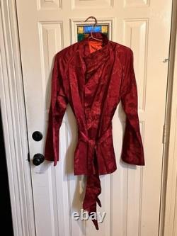 MINT! Museum! John Lennon Personally Gifted Apple Boutique Red Smoking Jacket