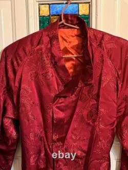 MINT! Museum! John Lennon Personally Gifted Apple Boutique Red Smoking Jacket