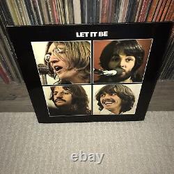 MINT- UK The Beatles Let It Be Vinyl John Lennon Paul McCartney George Harrison