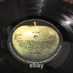 MINT- UK The Beatles Let It Be Vinyl John Lennon Paul McCartney George Harrison