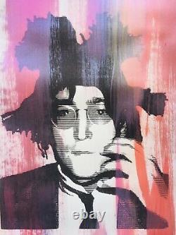 MR CLEVER ART JOHN LENNON BASQUIAT ABSTRACT PAINTING Beatles street art pop art