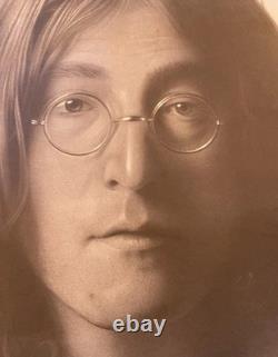 Masterpiece John Lennon Pencil/charcoal Drawing Signed & Framed