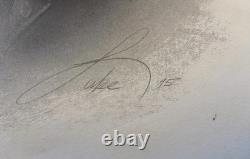 Masterpiece John Lennon Pencil/charcoal Drawing Signed & Framed