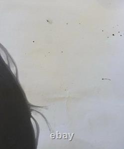 Masterpiece John Lennon Pencil/charcoal Drawing Signed & Framed