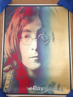 Matt Dey Signed John Lennon Screen Print Art Poster #3/5 Blunt Graffix Beatles