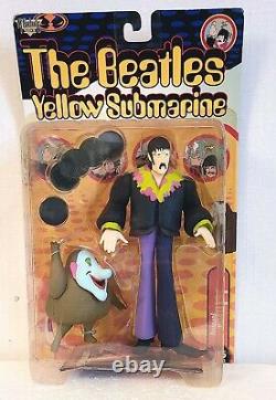 McFarlane Toys THE BEATLES YELLOW SUBMARINE Figures Full Set of 4 NIB (1999)