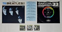 Meet The Beatles 1964 Ultra Mega Rare Sxa-2047 Capitol Compact 33 Ep With Sleeve