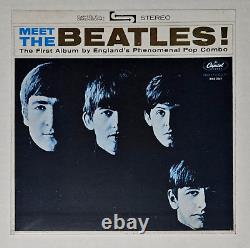 Meet The Beatles 1964 Ultra Mega Rare Sxa-2047 Capitol Compact 33 Ep With Sleeve