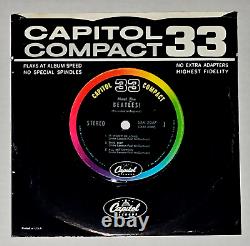 Meet The Beatles 1964 Ultra Mega Rare Sxa-2047 Capitol Compact 33 Ep With Sleeve
