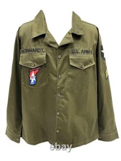 Men's John Lennon Beatles Army Military Shirt Jacket Revolution Costume
