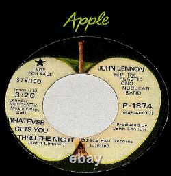 Mint? Beatles John Lennon 1974 P-1874 Promo'whatever Gets You Thru Thru Night