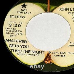 Mint? Beatles John Lennon 1974 P-1874 Promo'whatever Gets You Thru Thru Night
