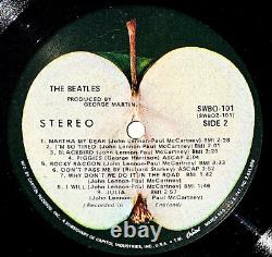 Mint Beatles White Album 1968 Scranton 1st Pressing 7 Label Errors Photos/poster