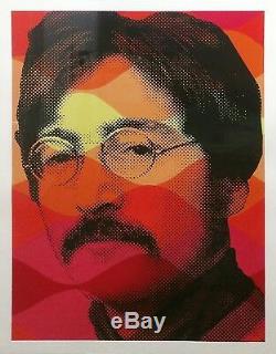 Mr. Brainwash John Lennon 2009 Hand Signed Silkscreen Beatles Gallart