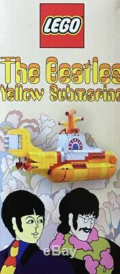 NEW LEGO Ideas Beatles Yellow Submarine 21306 2016