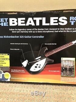 NEW Xbox 360 Beatles Rock Band John Lennon Rickenbacker 325 Guitar Controller