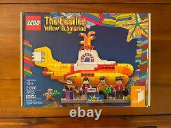 NIB LEGO Ideas The Beatles Yellow Submarine (21306) 553 Pcs
