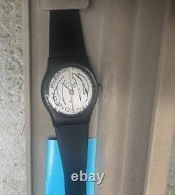 NIB Rare Vintage Beatles John Lennon Watch Self Portrait IMAGINE Doodle