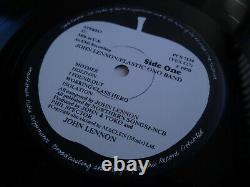 NMINT 1st UK Press 1U/1U Lennon/Plastic Ono Band Lp PCS 7124 Laminated BEATLES