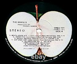 NM BEATLES 1968 WHITE ALBUM SCRANTON 1ST PRESSING WithLABEL ERRORS POSTER & PHOTOS