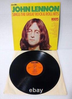 Near mint John Lennon LP Roots (Reproductions), Menloave AVE, Live in NY City