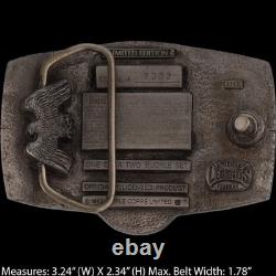 New Beatles John Lennon Mccartney Band Rock Roll Music NOS Vintage Belt Buckle