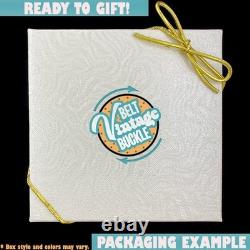 New Beatles John Lennon Mccartney Band Rock Roll Music NOS Vintage Belt Buckle