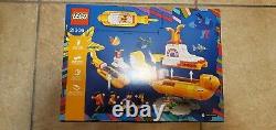New Retired LEGO The Beatles Yellow Submarine 21306 Limited Edition Still Sealed