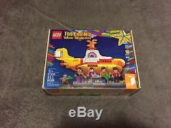 New, Unopened still boxed The Beatles LEGO Ideas Yellow Submarine (21306)