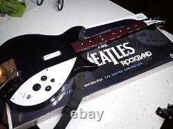 Nintendo Wii Beatles Rock Band John Lennon Rickenbacker 325 Guitar No Dongle