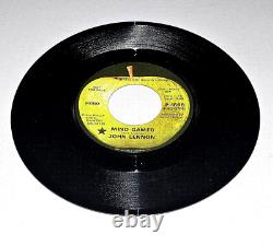 Nm Beatles John Lennon 1973 P-1868'mind Games' Promo 45 Pro-6768'not For Sale