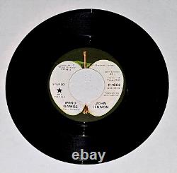 Nm Beatles John Lennon 1973 P-1868'mind Games' Promo 45 Pro-6768'not For Sale