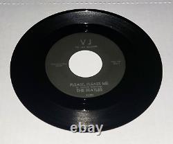 Nm Beatles Please Please Me Vj 581 Black Label No Box With Vee Jay Sleeve
