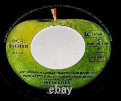 Nm Beatles Sgt Peppers Lonely Hearts Club Band Rare 7 Apple Records 3-song Ep