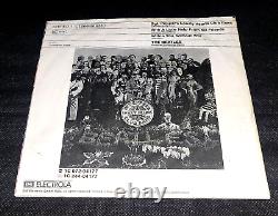 Nm Beatles Sgt Peppers Lonely Hearts Club Band Rare 7 Apple Records 3-song Ep