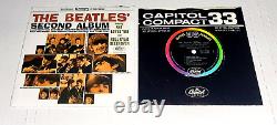 Nm Beatles Ultra Rare Capitol Compact 33 Sxa-2080 Second Album Ep With Sleeve