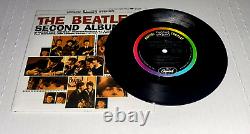 Nm Beatles Ultra Rare Capitol Compact 33 Sxa-2080 Second Album Ep With Sleeve