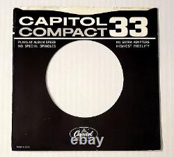 Nm Beatles Ultra Rare Capitol Compact 33 Sxa-2080 Second Album Ep With Sleeve