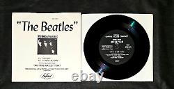 Nm Meet The Beatles Pro 2549 Open Interview Capitol Compact Reissue Ep & Sleeve