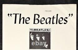 Nm Meet The Beatles Pro 2549 Open Interview Capitol Compact Reissue Ep & Sleeve
