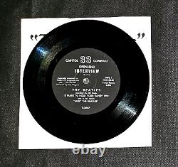 Nm Meet The Beatles Pro 2549 Open Interview Capitol Compact Reissue Ep & Sleeve