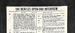 Nm Meet The Beatles Pro 2549 Open Interview Capitol Compact Reissue Ep & Sleeve