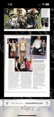 OOAK Commissioned John Lennon Sculpture by Kris Smith Beatles Bust Beatlemania