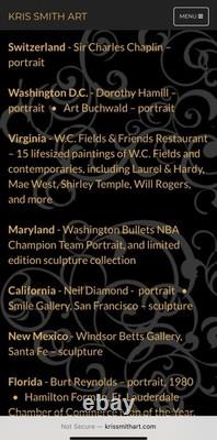 OOAK Commissioned John Lennon Sculpture by Kris Smith Beatles Bust Beatlemania