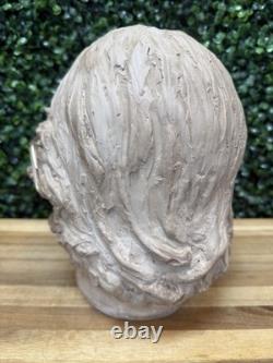 OOAK John Lennon Sculpture Beatles Bust Beatlemania English Rock Decor Music